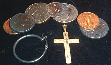 14K Gold Cross